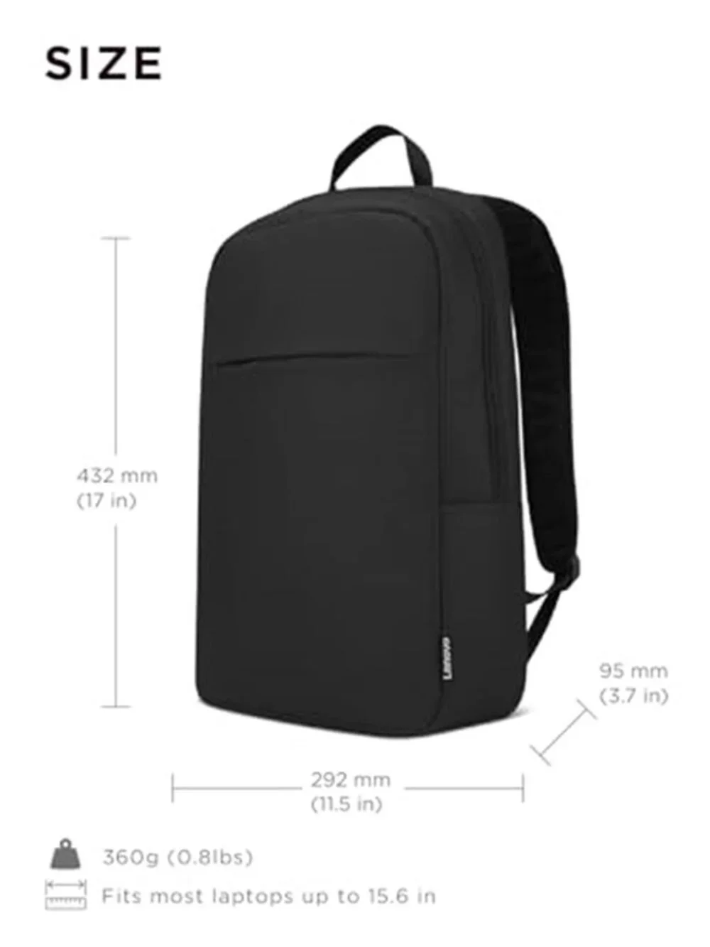 Laptop Backpack 15.6 Inch Water Resistant Travel College Work Business Bag Case